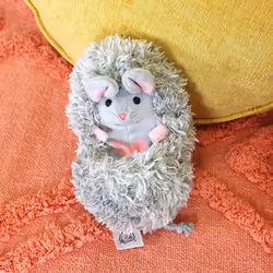 Curlimals POPSY Mouse Cute Interactive Soft Plush Toy