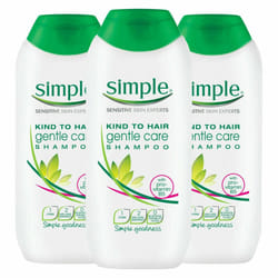 Simple Kind to HairGentle Care Shampoo&Conditioner - Buy 3 Shampoo