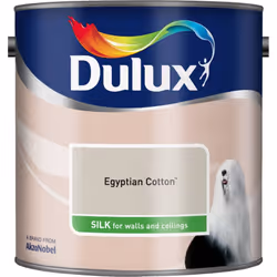 Dulux Silk Emulsion | Wall Paint - Egyptian Cotton, 2.5L