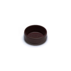 Bulk Hardware BH00019 Castor Cups, Outer Dimension 54 mm (2.1/8 inch) - Small, Brown, Pack of 8