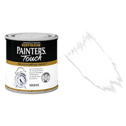 Rust-Oleum Painters Touch White Gloss Paint 250ml Toy Safe