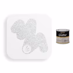 Rust-Oleum Sparkling Silver Glitter Paint Toy Safe 125ml