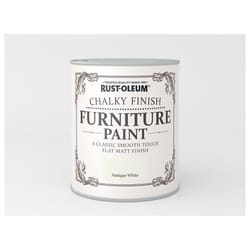 Rust-Oleum Chalk Furniture Paint Antique White 750ml