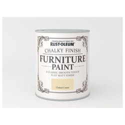 Rust-Oleum Chalk Furniture Paint Clotted Cream 750ml