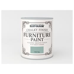 Rust-Oleum Chalk Furniture Paint Duck Egg 750ml