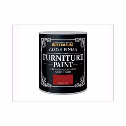Rust-Oleum Gloss Funiture Paint Empire Red 750ml