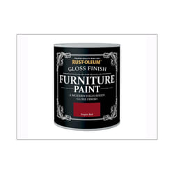 Rust-Oleum Gloss Funiture Paint Empire Red 750ml