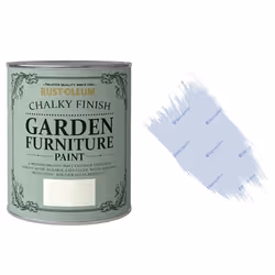 Rust-Oleum Chalky Finish Garden Furniture Paint Powder Blue 750ml