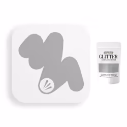 Rust-Oleum Subtle Shimmer Silver Glitter 70g