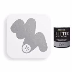 Rust-Oleum Glitter Ultra Shimmer Silver 750ml