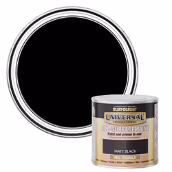 Universal Matt Black 250ml,AMZ0110