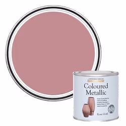 Coloured Metallic Rose Gold 250ml