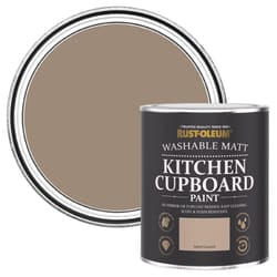 Brown Kitchen Cupboard Paint in Matt Finish - Salted Caramel 750ml