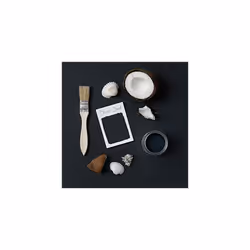 Black Furniture Paint in Gloss Finish - Black Sand 750ml