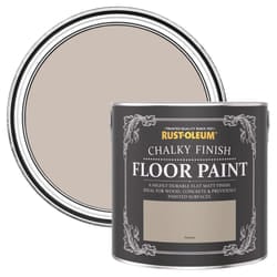 Rust-Oleum Light Brown Scratch-Resistant Floor Paint in Matt Finish - Hessian 2.5L
