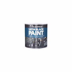 Blackfriar BF0520003F1 Satin Black Paint 250ml