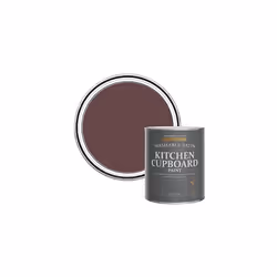 Dark Purple Scrubbable Kitchen Cupboard Paint in Satin Finish - Mulberry Street 750ml