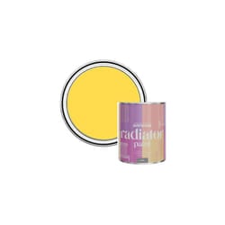 Yellow Heat Resistant Radiator Paint in Satin Finish - Lemon Sorbet 750ml