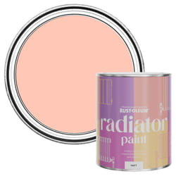 Rust-Oleum Peach Heat Resistant Radiator Paint in Matt Finish - Happy As A Clam 750ML