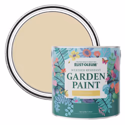 Rust-Oleum Beige Mould-Resistant Garden Paint in Matt Finish - Sandhaven 2.5L