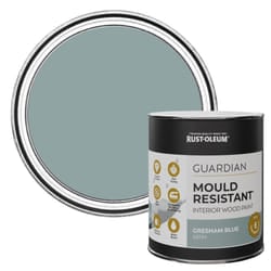 Blue Guardian Mould Resistant Interior Wood Paint in Satin Finish - Gresham Blue 750ml