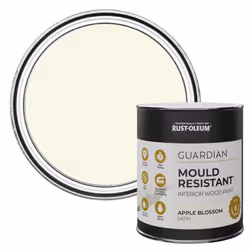 Green Guardian Mould Resistant Interior Wood Paint in Satin Finish - Apple Blossom 750ml
