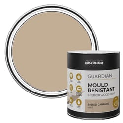 Brown Guardian Mould Resistant Interior Wood Paint in Matt Finish - Salted Caramel 750ml