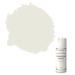Rust-Oleum 400ml White Matt Spray Paint Chalk Chalky Furniture Spray Paint Shabby Chic