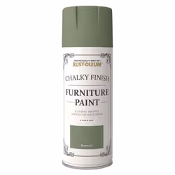 Rust-Oleum 400ml Bramwell Spray Paint Matt Chalk Furniture Spray Paint