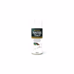 Rust-Oleum AE0050002E8 Painters Touch White Satin Multi Purpose Spray Paint 400ml