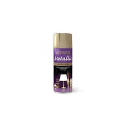 Rust-Oleum AE0110001E8 Metallic Elegant Metallic Gold Spray Paint 400ml