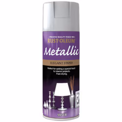 400ml Elegant Metallic Silver