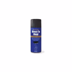 Rust-Oleum AE0130001E8 Direct To Vinyl Black Gloss Spray Paint 400ml