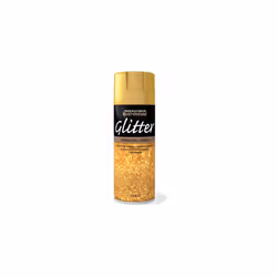 Rust-Oleum AE0210002E8 Glitter Spray Paint Gold Sparkling Finish 400ml
