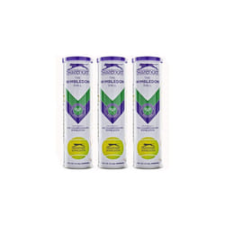 Slazenger WIMBLEDON Tennis Ball TIN 12 Balls (3 x 4)