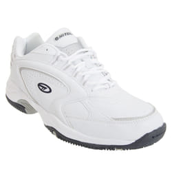 Hi-Tec Mens Blast Lite Lace Up Trainers - 14 UK, White/Navy