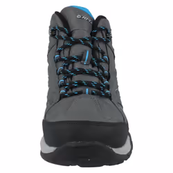 Mens Hi-Tec Boots Pioneer WP Charcoal/ Cool Grey/ Black Textile - UK Size 8 - EU Size 42 - US Size 9