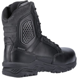 ) Magnum Strike Force 8.0 Leather Black Safety Boots - Black, 13 (Adults'