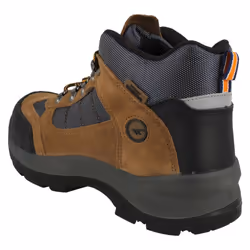 Mens Hi-Tec Safehike Mid Safety Boots - UK 7, Brown