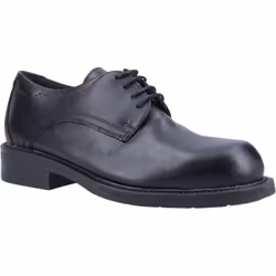 ) Magnum Duty Lite CT Leather Black Safety Shoes - Black, 3 (Adults'
