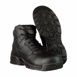 ) Magnum Stealth Force 6.0 Leather Black Safety Boots - Black, 13 (Adults'
