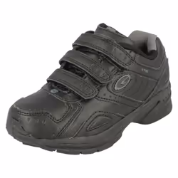 ) Boys Hi-Tec Trainers XT115EZJNR - UK 11 Child, Black/Charcoal (Black