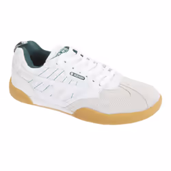 Hi-Tec Mens Non Marking Squash Classic Leather Trainers - 9.5 UK, White