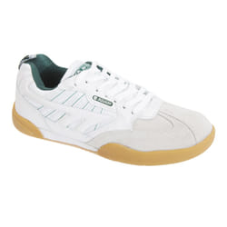 Hi-Tec Mens Non Marking Squash Classic Leather Trainers - 9.5 UK, White