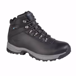 Hi-Tec 'EuroTrek Lite WP' Mens Coated Leather Hiking Boots - 15 UK, Black