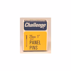 Challenge Panel Pins - Bright Steel (Box Pack) 25mm [10608]