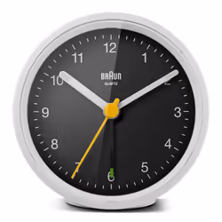 Braun BC12WB alarm clock Quartz alarm clock Black, White