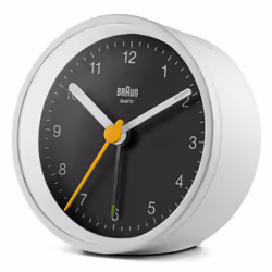 Braun BC12WB alarm clock Quartz alarm clock Black, White