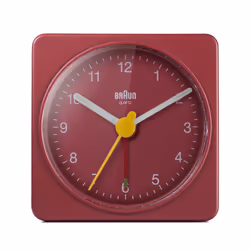 Braun BC02R alarm clock Quartz alarm clock Red