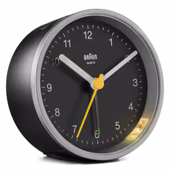 Braun BC12SB alarm clock Quartz alarm clock Black, Silver
